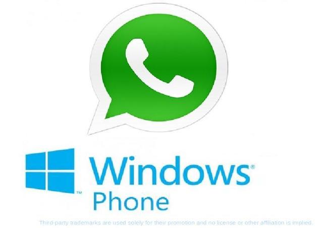 WhatsApp for Windows phone